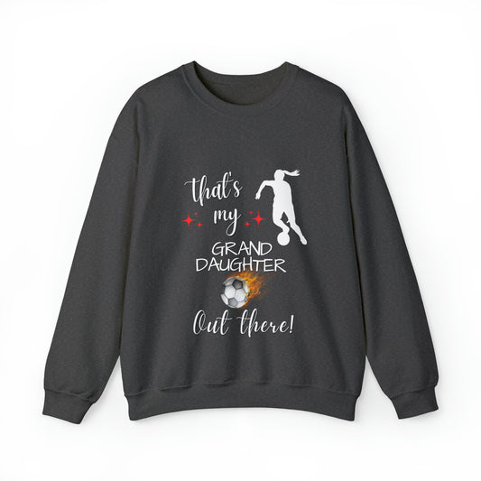 Unisex Heavy Blend™ Crewneck Sweatshirt (Soccer - Grandmother)