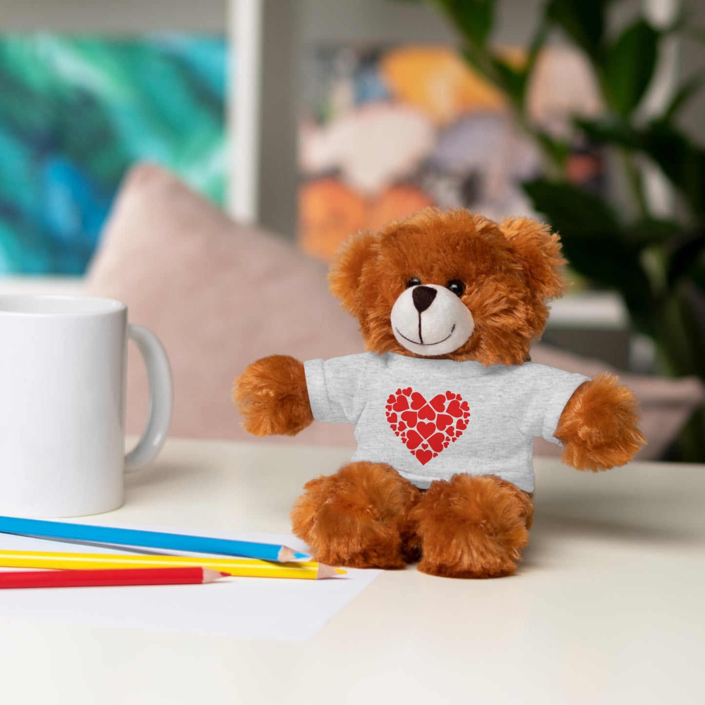 Hearts - Stuffed Animals with Tee