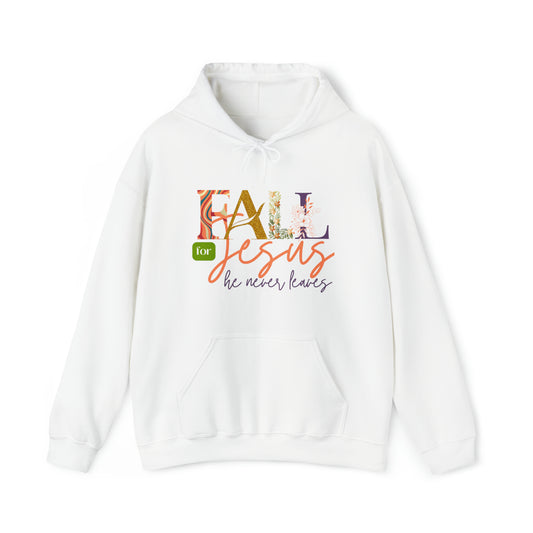 Fall for Jesus | Unisex Heavy Blend™ Hooded Sweatshirt | Ladies