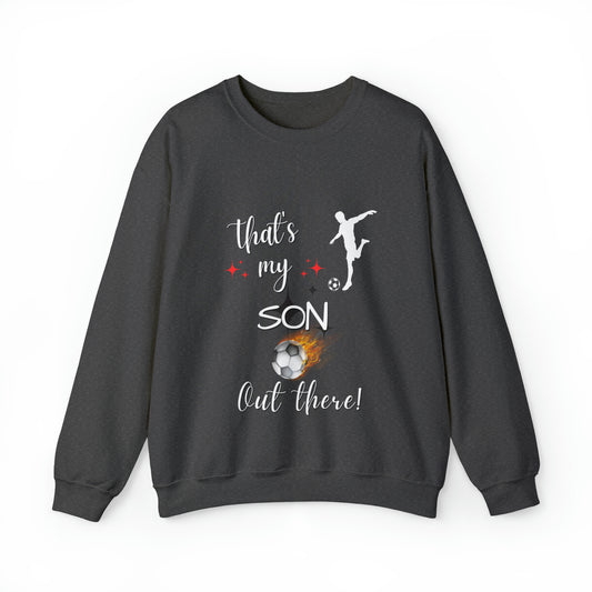 Unisex Heavy Blend™ Crewneck Sweatshirt (Soccer - Mom)