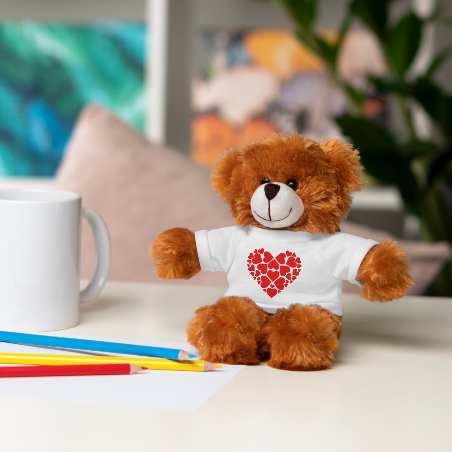 Hearts - Stuffed Animals with Tee