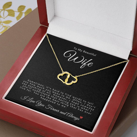 To My Beautiful Wife | Everlasting Love Necklace