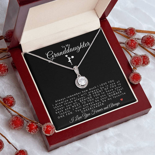 To My Granddaughter | Eternal Hope Necklace | Cheerleader