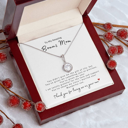 To My Amazing Bonus Mom | Eternal Hope Necklace | Daughter-In-Law