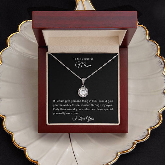 To My Beautiful Mom | Eternal Hope Necklace