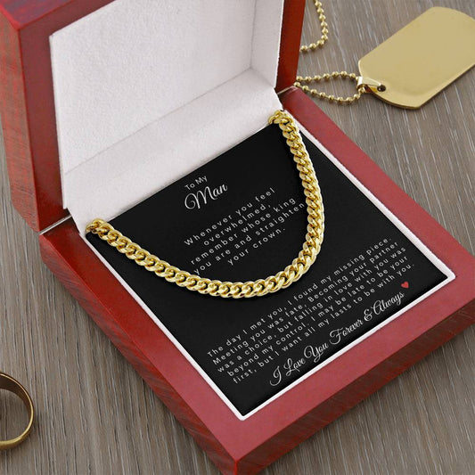 To My Man | Cuban Link Chain