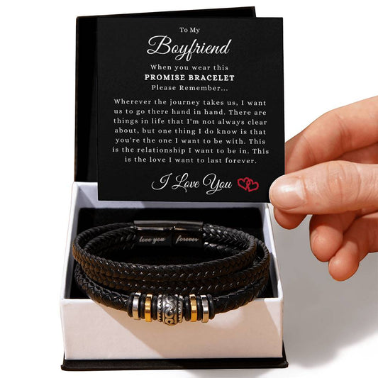 To My Boyfriend | Love You Forever Bracelet