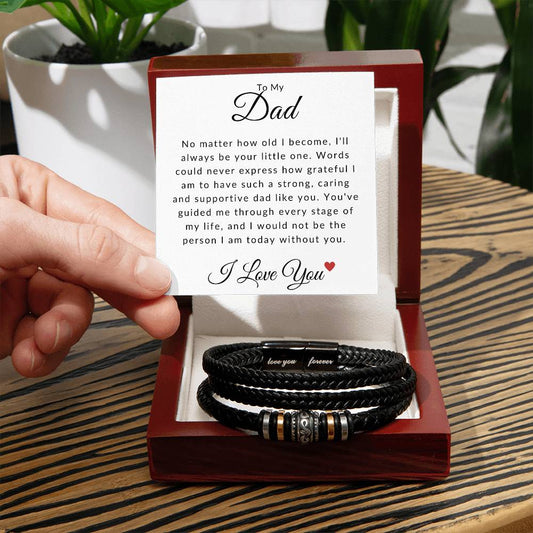 To My Dad | Love You Forever Bracelet